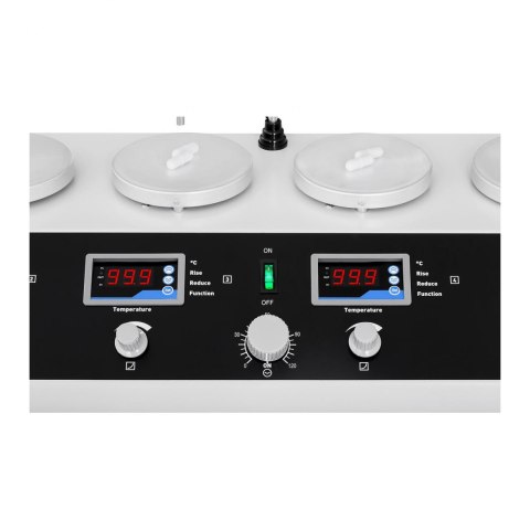 Mieszadło magnetyczne laboratoryjne 99C timer 6 stanowisk + mieszadełka Mieszadło magnetyczne laboratoryjne 99C timer 6 stanowisk + mieszadełka