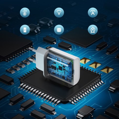 Ładowarka sieciowa USB Typ C PD 20W biały Ładowarka sieciowa USB Typ C PD 20W biały
