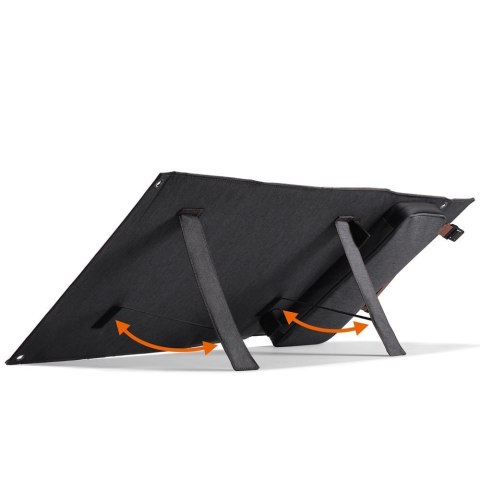 Ładowarka solarna słoneczna turystyczna USB USB C 36W QC PD szara Ładowarka solarna słoneczna turystyczna USB USB C 36W QC PD szara