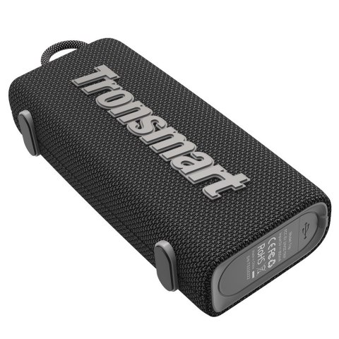 Trip głośnik bezprzewodowy Bluetooth 5.3 wodoodporny IPX7 10W czarny Trip głośnik bezprzewodowy Bluetooth 5.3 wodoodporny IPX7 10W czarny