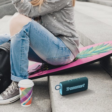Trip głośnik bezprzewodowy Bluetooth 5.3 wodoodporny IPX7 10W czarny Trip głośnik bezprzewodowy Bluetooth 5.3 wodoodporny IPX7 10W czarny