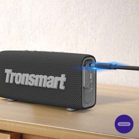 Trip głośnik bezprzewodowy Bluetooth 5.3 wodoodporny IPX7 10W pomarańczowy Trip głośnik bezprzewodowy Bluetooth 5.3 wodoodporny IPX7 10W pomarańczowy