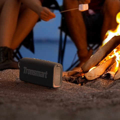Trip głośnik bezprzewodowy Bluetooth 5.3 wodoodporny IPX7 10W zielony kamuflaż Trip głośnik bezprzewodowy Bluetooth 5.3 wodoodporny IPX7 10W zielony kamuflaż