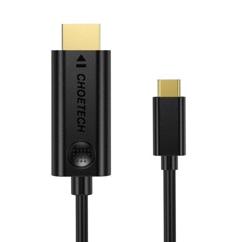 Kabel przewód USB Typ C - HDMI 4K 30Hz 3m czarny Kabel przewód USB Typ C - HDMI 4K 30Hz 3m czarny