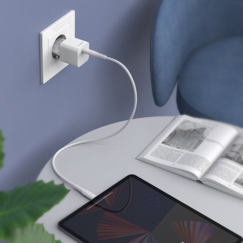 Ładowarka sieciowa 20W USB Typ C biały Ładowarka sieciowa 20W USB Typ C biały