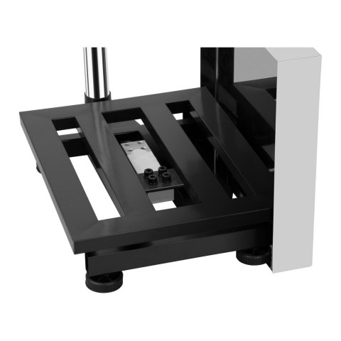 Waga platformowa magazynowa licząca 30x40cm zasilacz + akumulator 100kg / 10g Waga platformowa magazynowa licząca 30x40cm zasilacz + akumulator 100kg / 10g