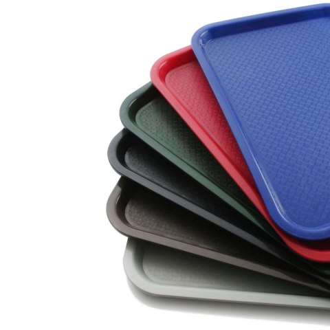 Taca z polipropylenu Fast Food 30.5x41.5cm - czerwona Taca z polipropylenu Fast Food 30.5x41.5cm - czerwona