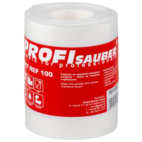 Ściereczki do nasączania POWER ProfiSauber WET REF 100 - WKŁAD Ściereczki do nasączania POWER ProfiSauber WET REF 100 - WKŁAD