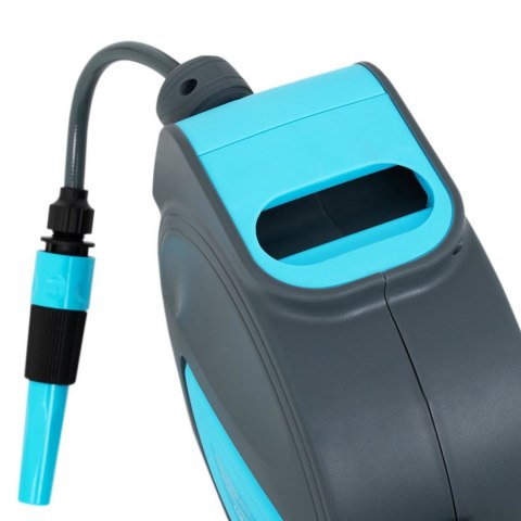 Wąż ogrodowy z automatycznym bębnem ściennym 10 m + 1 m 5/6'' Wąż ogrodowy z automatycznym bębnem ściennym 10 m + 1 m 5/6''