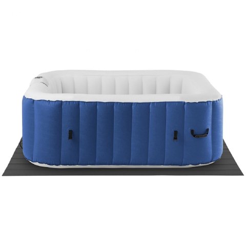 Jacuzzi ogrodowe dmuchane z masażem 6 osobowe 42C 900 l niebieskie Jacuzzi ogrodowe dmuchane z masażem 6 osobowe 42C 900 l niebieskie