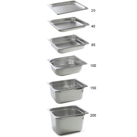 Pojemnik gastronomiczny do pieców GN 1/2 wys. 40 mm - Hendi 816073 Pojemnik gastronomiczny do pieców GN 1/2 wys. 40 mm - Hendi 816073