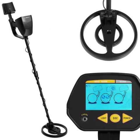 Wykrywacz detektor metali wodoodporny 100 cm / 16 cm śr. 19 cm Wykrywacz detektor metali wodoodporny 100 cm / 16 cm śr. 19 cm