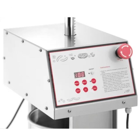 Nadziewarka elektryczna do kiełbasy pionowa 15 l 230 V 90 W - Hendi 282083 Nadziewarka elektryczna do kiełbasy pionowa 15 l 230 V 90 W - Hendi 282083