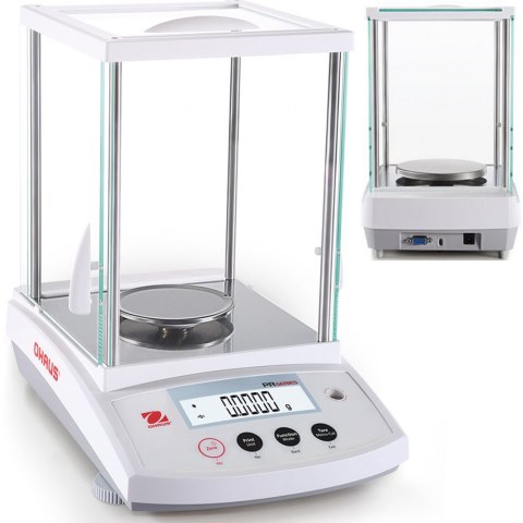 Waga laboratoryjna apteczna z legalizacją M precyzyjna LCD PR 220g / 1mg - OHAUS PR223M Waga laboratoryjna apteczna z legalizacją M precyzyjna LCD PR 220g / 1mg - OHAUS PR223M