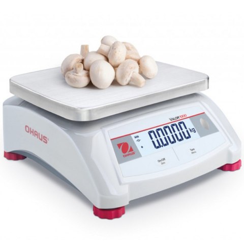 Waga stołowa kontrolna gastronomiczna elektroniczna VALOR 1000 15kg / 2g - OHAUS V12P15 Waga stołowa kontrolna gastronomiczna elektroniczna VALOR 1000 15kg / 2g - OHAUS V12P15