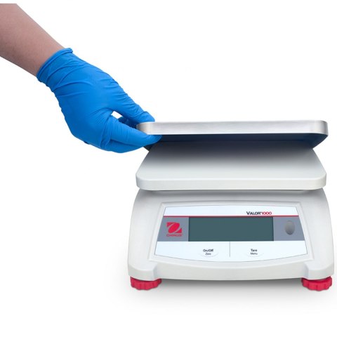 Waga stołowa kontrolna gastronomiczna elektroniczna VALOR 1000 15kg / 2g - OHAUS V12P15 Waga stołowa kontrolna gastronomiczna elektroniczna VALOR 1000 15kg / 2g - OHAUS V12P15