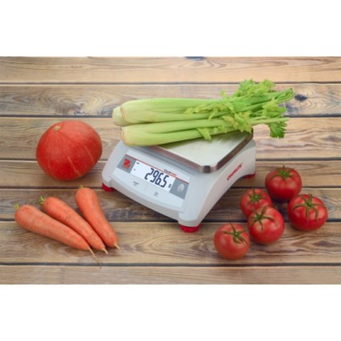 Waga stołowa kontrolna gastronomiczna elektroniczna VALOR 1000 15kg / 2g - OHAUS V12P15 Waga stołowa kontrolna gastronomiczna elektroniczna VALOR 1000 15kg / 2g - OHAUS V12P15