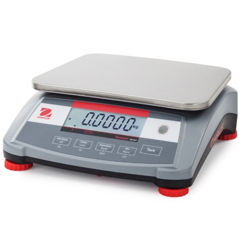 Waga stołowa przemysłowa profesjonalna z akumulatorem RANGER 3000 15kg / 0.5g - OHAUS R31P15 Waga stołowa przemysłowa profesjonalna z akumulatorem RANGER 3000 15kg / 0.5g - OHAUS R31P15