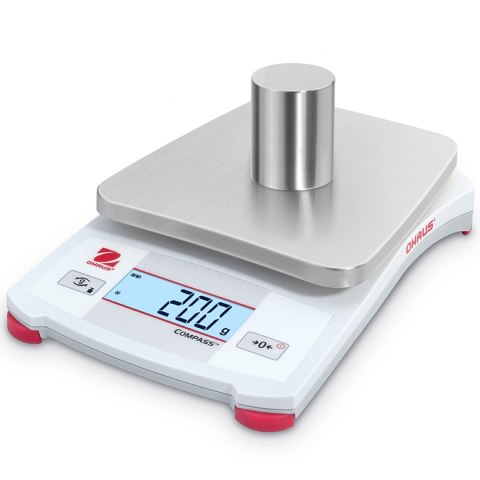 Waga techniczna kontrolna edukacyjna dokładna na baterie COMPASS CX 620g / 0.1g - OHAUS CX621 Waga techniczna kontrolna edukacyjna dokładna na baterie COMPASS CX 620g / 0.1g - OHAUS CX621
