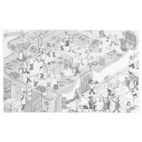 Papier pergaminowy do przekąsek frytek nadruk KUCHNIA 500 szt. 258x425 mm - Hendi 678206 Papier pergaminowy do przekąsek frytek nadruk KUCHNIA 500 szt. 258x425 mm - Hendi 678206