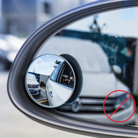 Lusterko samochodowe boczne wypukłe martwe pole Full-view Blind-spot Mirror 2szt. Lusterko samochodowe boczne wypukłe martwe pole Full-view Blind-spot Mirror 2szt.