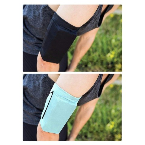Opaska na ramię do biegania ćwiczeń fitness armband L różowa Opaska na ramię do biegania ćwiczeń fitness armband L różowa