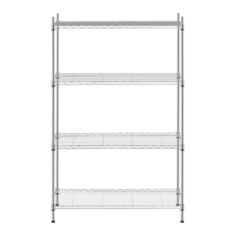Regał magazynowy druciany ażurowy chromowany 137x90x35cm do 120kg Regał magazynowy druciany ażurowy chromowany 137x90x35cm do 120kg