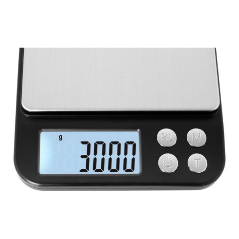 Waga kuchenna elektroniczna z funkcją zliczania sztuk 3kg / 0,1g Waga kuchenna elektroniczna z funkcją zliczania sztuk 3kg / 0,1g
