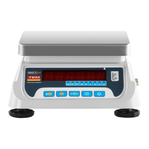 Waga sklepowa handlowa z legalizacją BEKO+ TEM RS232 15kg / 5g Waga sklepowa handlowa z legalizacją BEKO+ TEM RS232 15kg / 5g