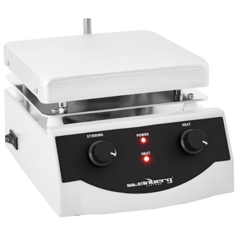 Mieszadło magnetyczne laboratoryjne ze stojakiem uchwytem 380C 2000 obr./min 170 x 170 mm Mieszadło magnetyczne laboratoryjne ze stojakiem uchwytem 380C 2000 obr./min 170 x 170 mm