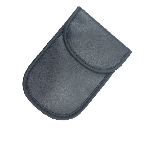 Etui antykradzieżowe na klucze samochodowe klatka Faradaya 14x10cm czarny Etui antykradzieżowe na klucze samochodowe klatka Faradaya 14x10cm czarny
