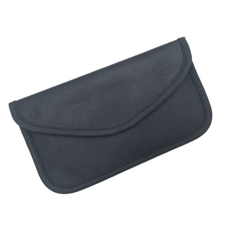 Etui antykradzieżowe na klucze samochodowe klatka Faradaya 20x11cm czarny Etui antykradzieżowe na klucze samochodowe klatka Faradaya 20x11cm czarny