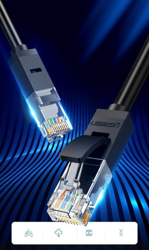 Patchcord kabel przewód sieciowy Ethernet RJ45 Cat 6 UTP 1000Mbps 2m Patchcord kabel przewód sieciowy Ethernet RJ45 Cat 6 UTP 1000Mbps 2m