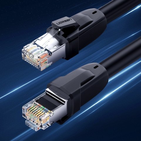 Patchcord kabel przewód sieciowy Ethernet RJ45 Cat 8 T568B 2m Patchcord kabel przewód sieciowy Ethernet RJ45 Cat 8 T568B 2m