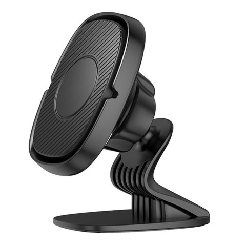 Samoprzylepny przyklejany magnetyczny uchwyt samochodowy do telefonu na deskę rozdzielczą czarny Samoprzylepny przyklejany magnetyczny uchwyt samochodowy do telefonu na deskę rozdzielczą czarny