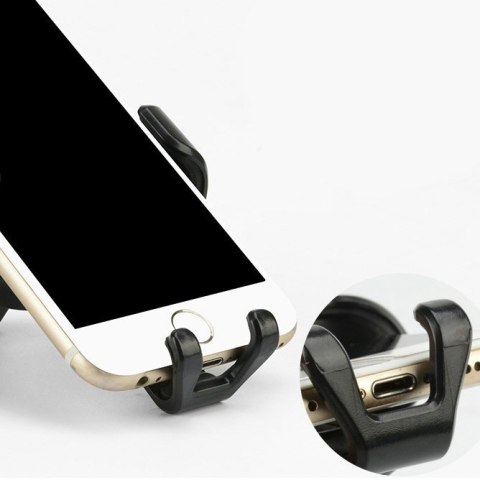 Uchwyt samochodowy do telefonu grawitacyjny na kratkę wentylacyjną nawiew Car Holder H01 czarny Uchwyt samochodowy do telefonu grawitacyjny na kratkę wentylacyjną nawiew Car Holder H01 czarny