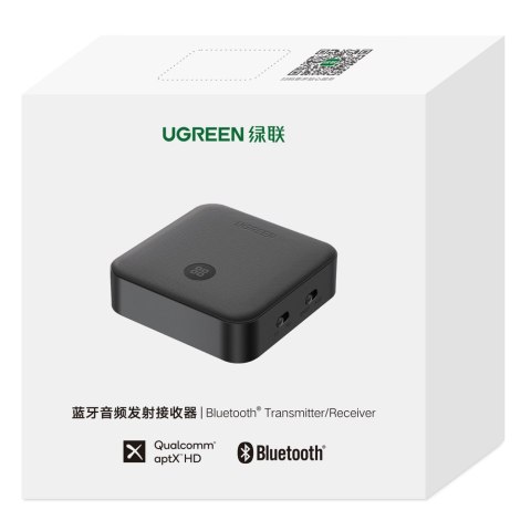 2w1 Nadajnik + odbiornik transmiter Bluetooth 5.0 do muzyki czarny 2w1 Nadajnik + odbiornik transmiter Bluetooth 5.0 do muzyki czarny