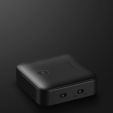 2w1 Nadajnik + odbiornik transmiter Bluetooth 5.0 do muzyki czarny 2w1 Nadajnik + odbiornik transmiter Bluetooth 5.0 do muzyki czarny