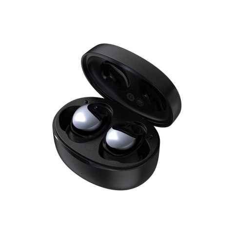 Bezprzewodowe słuchawki TWS Bluetooth 5.2 wodoodporne IP55 Bowie E2 czarny Bezprzewodowe słuchawki TWS Bluetooth 5.2 wodoodporne IP55 Bowie E2 czarny