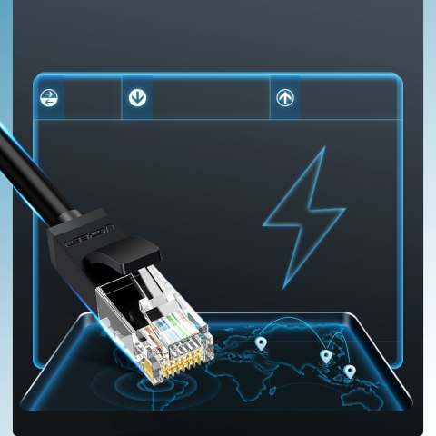 Patchcord kabel przewód sieciowy Ethernet RJ45 Cat 6 UTP 1000Mbps 1m Patchcord kabel przewód sieciowy Ethernet RJ45 Cat 6 UTP 1000Mbps 1m