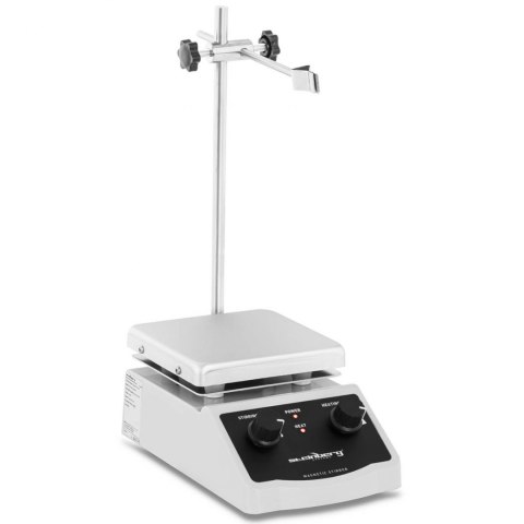 Mieszadło magnetyczne laboratoryjne ze stojakiem uchwytem 380C 2000 obr./min 120 x 120 mm Mieszadło magnetyczne laboratoryjne ze stojakiem uchwytem 380C 2000 obr./min 120 x 120 mm