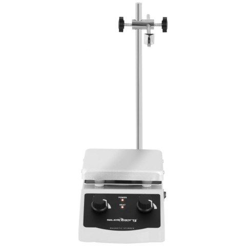 Mieszadło magnetyczne laboratoryjne ze stojakiem uchwytem 380C 2000 obr./min 120 x 120 mm Mieszadło magnetyczne laboratoryjne ze stojakiem uchwytem 380C 2000 obr./min 120 x 120 mm