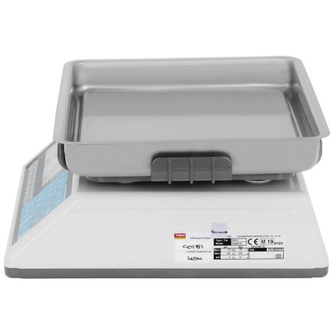 Waga sklepowa handlowa interfejs RS232 PLU 30 kg / 10 g LCD M LEGALIZACJA Waga sklepowa handlowa interfejs RS232 PLU 30 kg / 10 g LCD M LEGALIZACJA