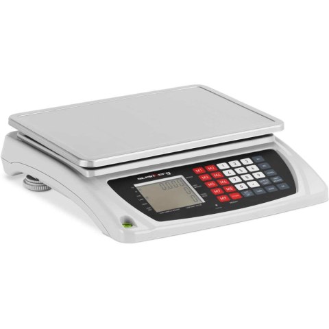 Waga sklepowa handlowa licząca LCD 33.5 x 23 cm 7.5 kg / 0.6 g Waga sklepowa handlowa licząca LCD 33.5 x 23 cm 7.5 kg / 0.6 g
