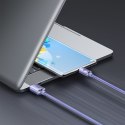 Kabel przewód do szybkiego ładowania i transferu danych USB USB-C 100W 1.2m fioletowy