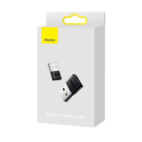 Mini adapter Bluetooth 5.0 USB odbiornik nadajnik do komputera czarny Mini adapter Bluetooth 5.0 USB odbiornik nadajnik do komputera czarny