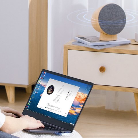 Mini adapter Bluetooth 5.0 USB odbiornik nadajnik do komputera czarny Mini adapter Bluetooth 5.0 USB odbiornik nadajnik do komputera czarny