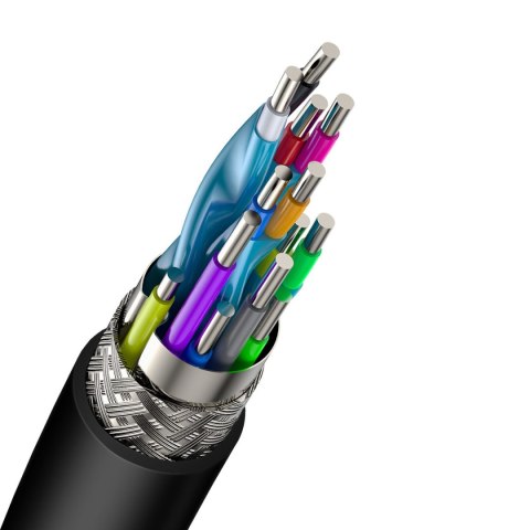 Kabel przewód HDMI 2.0 75cm czarny Kabel przewód HDMI 2.0 75cm czarny