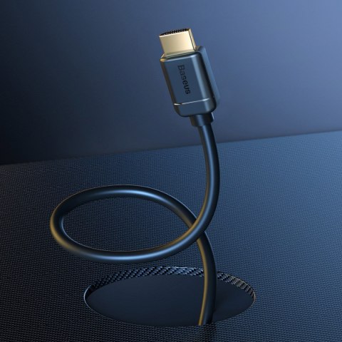 Kabel przewód HDMI 2.0 75cm czarny Kabel przewód HDMI 2.0 75cm czarny
