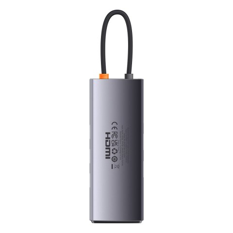 StarJoy HUB 6w1 USB-C 3xUSB HDMI RJ45 PD szary StarJoy HUB 6w1 USB-C 3xUSB HDMI RJ45 PD szary